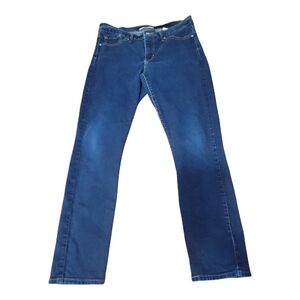 Levi's Classic Blue Denim with Tan Label